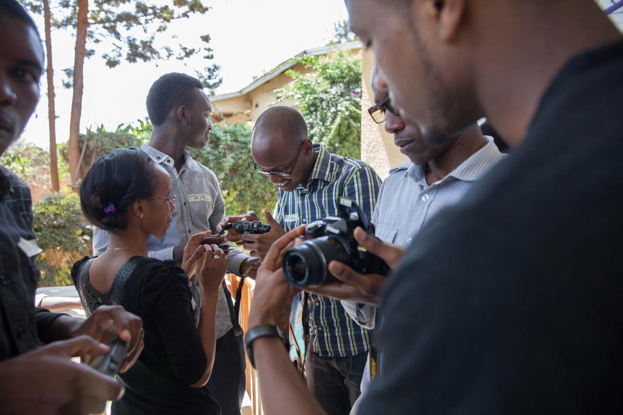 Fotoworkshop mit EYE in Kigali
